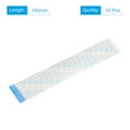 thumbnail image 2 of Uxcell Flexible Flat Cable Extension Cables 26 Pins 1.0mm Pitch 150mm B Type for DVD Player, Laptop 10 Pack, 2 of 5