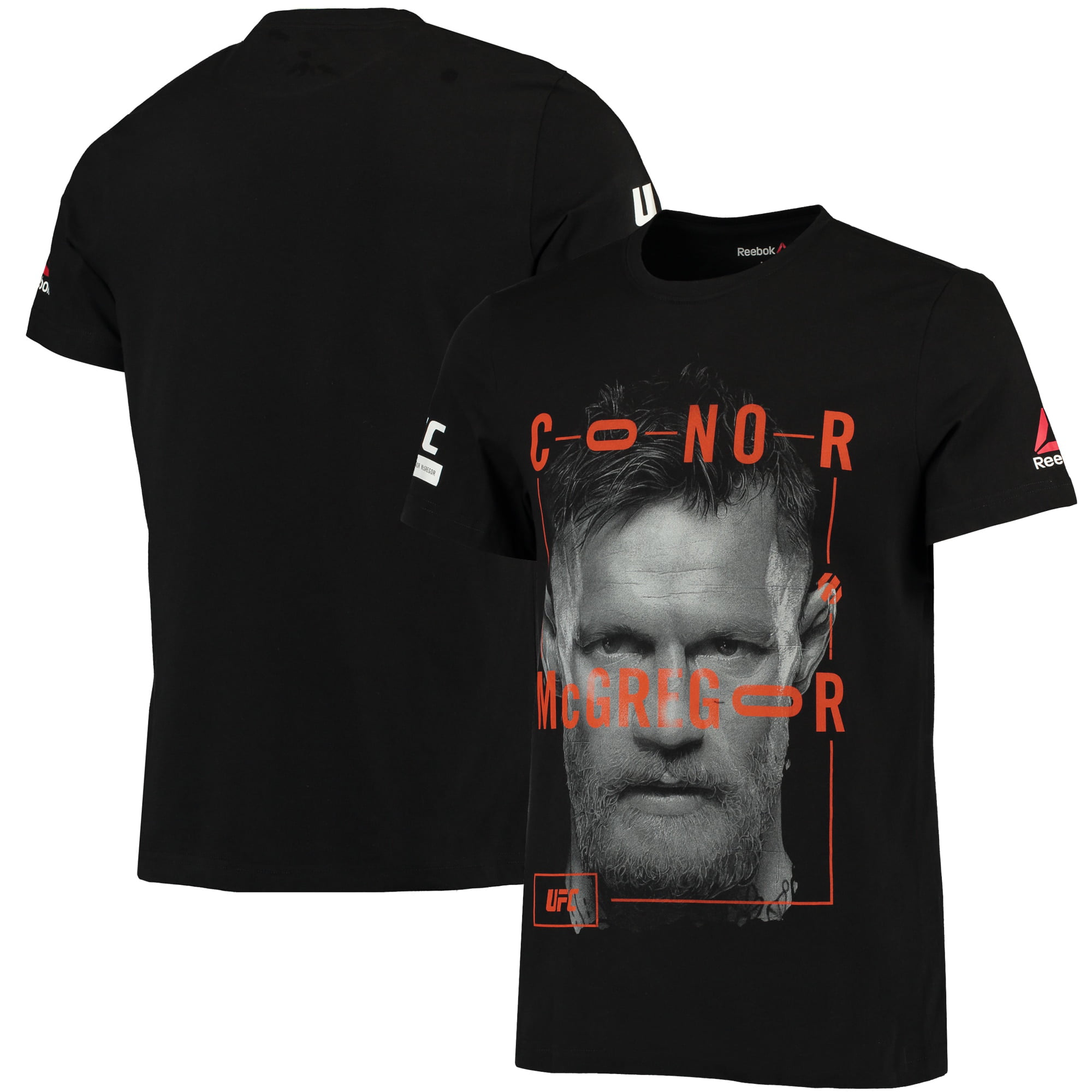 Men's Reebok UFC Fan Artist Series Conor McGregor T-Shirt Tee S95431 Black 