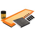 thumbnail image 1 of Kit De Bujías Platino, Filtro De Aire, Filtro Para Aceite Sintético Y Filtro De Cabina 7 PIEZAS Afinación Sin Aceite Compatible con Fiesta 2002 A 2010 Ford L4 1.6L, 1 of 3