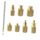 thumbnail image 5 of Kit de 7 adaptadores para soldador, puntas moleteadas de latón, para una inserción precisa. T12, 5 of 8