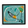 MoDRN Mid-Century Routes Framed Wall Art