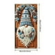 thumbnail image 3 of Decoraciones navideñas, adornos navideños, regalos navideños, decoración de cortina de puerta navideña, cubierta de puerta, diseño de escena navideña, cubierta de fondo, arreglo de cortina de puerta, 3 of 5