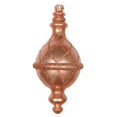 thumbnail image 2 of Vickerman MT198858D 10 in. Rose Gold Candy Glitter Net Drop Ornament, 2 of 2