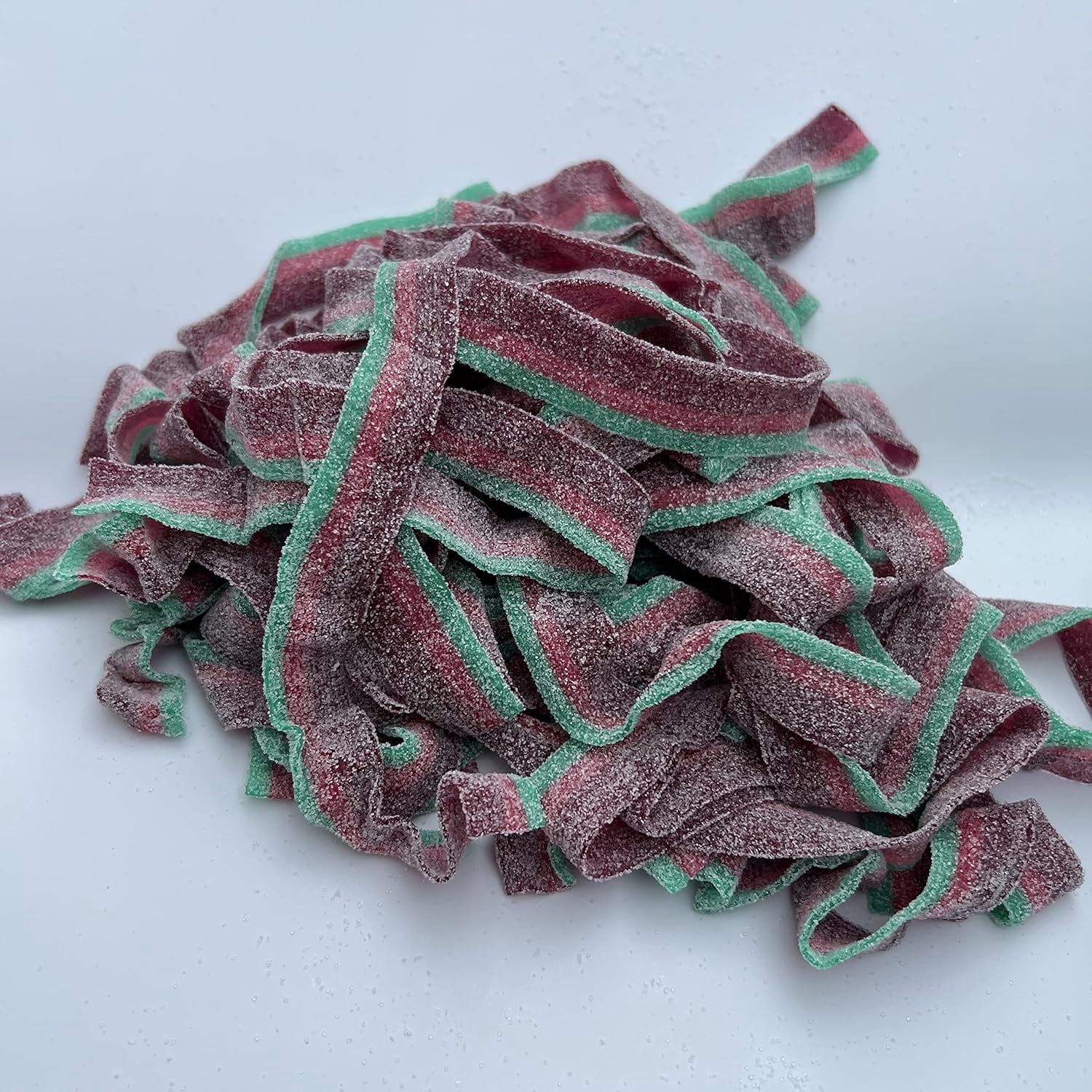 Bayside Candy Sour Candy Belts - Sour Belts Watermelon, 6.6LB