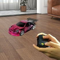 Staron under $5 Mini RC Car 2.4G Small Light Gold Plated, 5 Way Racing Car Simulation Model, Pocket Remote Control Car for Kids Play