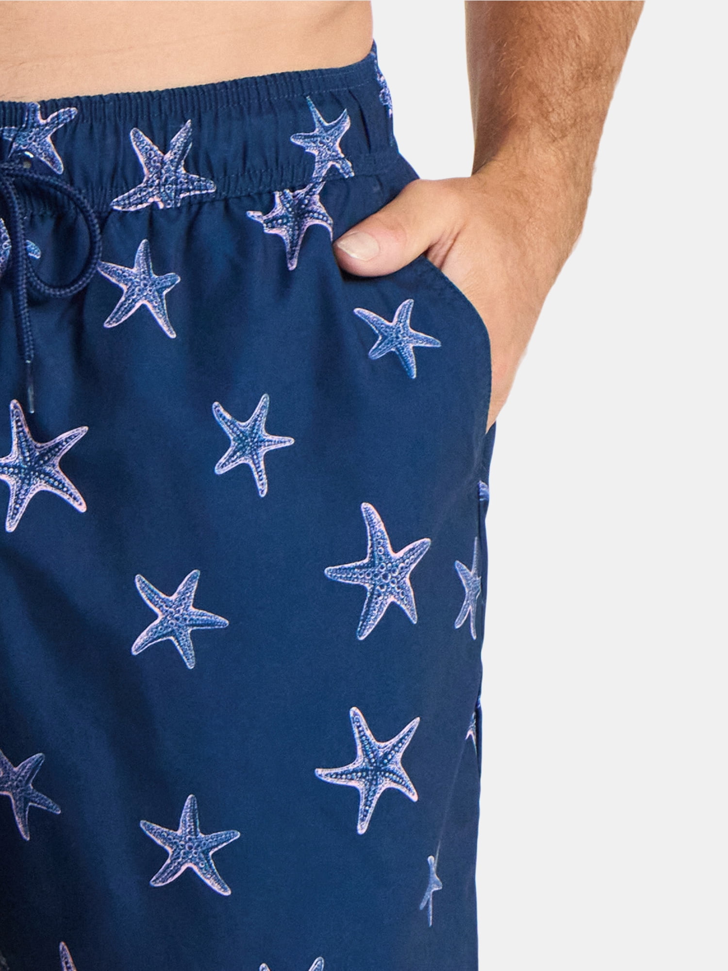 George Men's and Big Men's Swim Trunks, 6'' Inseam, 2-Pack, Sizes S-3XL