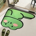 thumbnail image 4 of Fwttom Bathroom Door Mat Cute Animals Bathroom Rug Diatomaceous Earth Absorbent Foot Mat Easycare Fast-Dry Bathroom Entrance Mat, 4 of 6