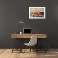 thumbnail image 3 of Haeckel, Ernst 24x17 White Modern Wood Framed Museum Art Print Titled - Die Roten Lampen vom Ceylon Ratu Pana, Laterit-Felsen bei Belligemma, 3 of 4