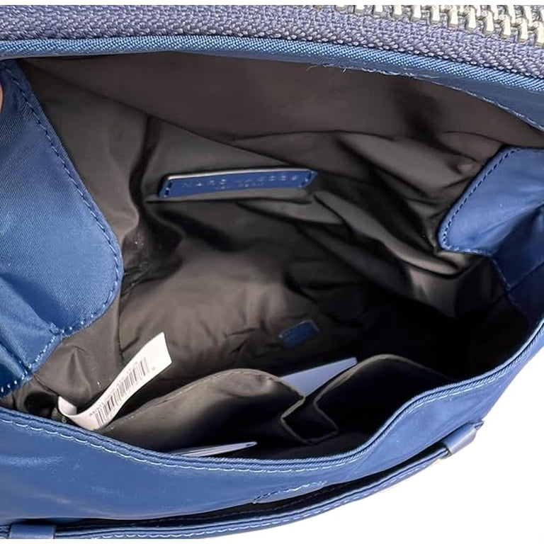 Marc Jacobs Preppy Nylon Mini Natasha Crossbody Bag (Azure Blue Marc Jacobs Preppy Nylon Mini Natasha Crossbody Bag (Azure Blue