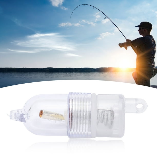 Ccdes Fishing Gear Induction Lamp, Fishing Bite Alarm Light Plastic Material Universal Touch Sensitive For Fishing Gear For Sea Rod For Waters