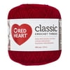 Red Heart® Classic Red Cotton Yarn, 300 Yards, Size 10