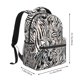 thumbnail image 2 of Fotbe Leopard And Zebra Mochila Casual con Estampado para Escuela, Viajes y Actividades al Aire Libre - Duradera, Ligera y Cómoda, 2 of 5