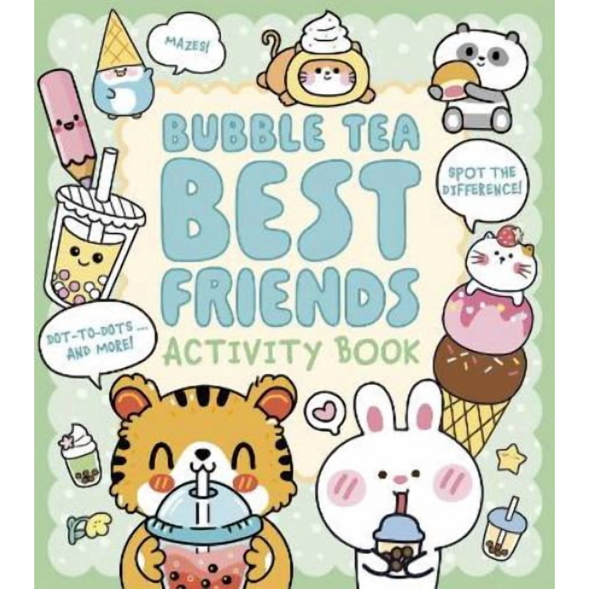 Em Bruce Bubble Tea Best Friends Activity Book (Paperback) Cosy Time