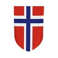 thumbnail image 7 of Norwegian Flag Double Sided Garden Flag for Indoor Outdoor Decorations 12.5 * 18 Inches Square, 7 of 7