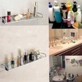 thumbnail image 5 of Wall Mounted Shelves for Storage Stainless Steel Shelves Bathroom Floating Shelf, 5 of 5