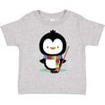 thumbnail image 3 of Inktastic Hockey Christmas Penguin Boys or Girls Toddler T-Shirt, 3 of 5