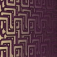 thumbnail image 1 of Ahgly Company Machine Washable Indoor Square Transitional Purple Lily Purple Area Rugs, 4' Square, 1 of 7