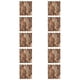 thumbnail image 2 of 10 piezas de papel tapiz adhesivo para pared XPE con patrón de ladrillo autoadhesivo, impermeable, para decoración del hogar, 2 of 12
