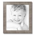 thumbnail image 2 of ArtToFrames 16x18 Inch Muted Warm Silver Picture Frame, This Silver MDF Poster Frame is Great for Your Art or Photos, Comes with Regular Glass (2WOM-4676), 2 of 7