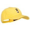 thumbnail image 5 of Tequila with Sombrero Embroidered Unstructured Cap - Yellow OSFM, 5 of 5