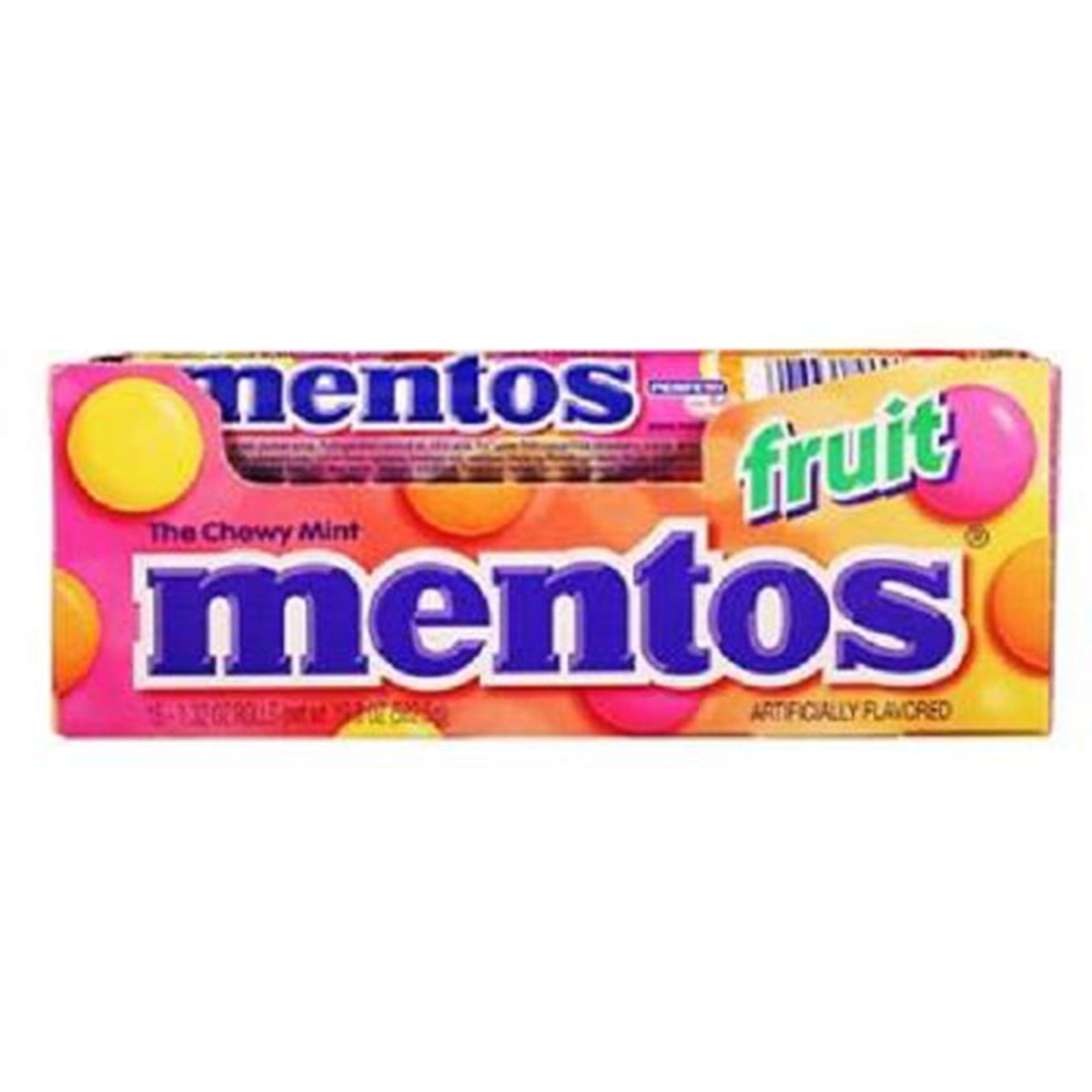 Mentos Rolls Mixed Fruit 1.32 oz 15 ct