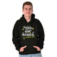 thumbnail image 3 of Military Logo Proud US Army Husband Hoodie Hooded Sweatshirt Men Brisco Brands S, 3 of 6