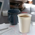 thumbnail image 7 of Paper Cups, 150 Pack 8 Oz Paper Coffee Cups, Disposable Cups for Party Home, White Hot Cups, 7 of 7