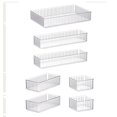 thumbnail image 2 of Organizador de maquillaje, organizador de baño, contenedor multiusos acrílico, caja de almacenamiento de escritorio, contenedor de almacenamiento para 7 piezas, 2 of 8