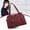 Red, variant on Kezqiaxn Messenger Bag Tote Bag for Women Ladies Large Capacity Handbag Soft Leather Woman Messenger Bags Purses Messenger Purple