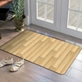 thumbnail image 5 of LEHOZIHEQ Kitchen Rug, Anti Slip Computer Chair Mat, Wood Grain Office Chair Mats for Rolling Chairs, Heavy Duty Carpeted Protector Rug for Home Office 40*60cm, 5 of 6