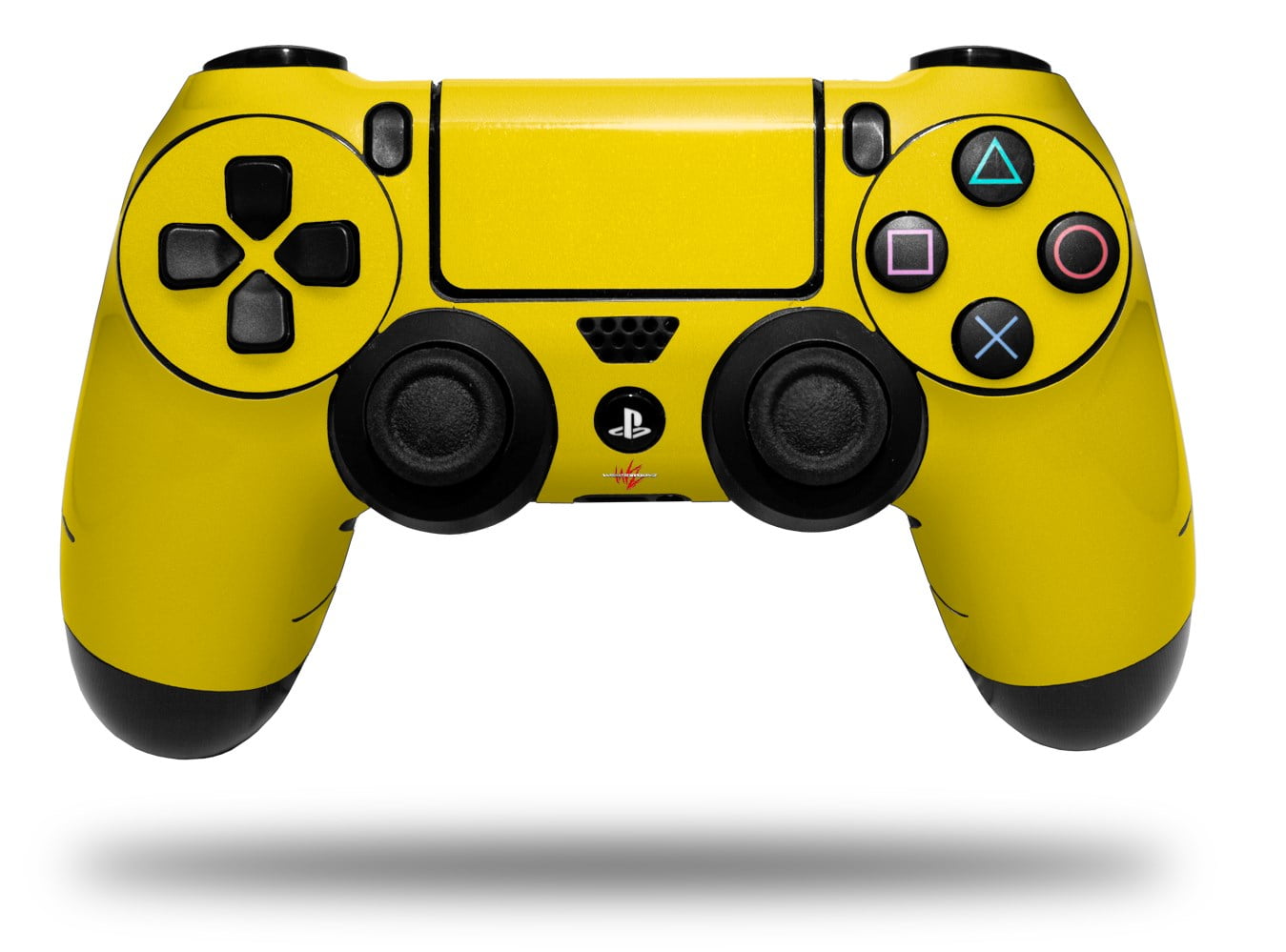 Leeg de prullenbak afvoer aankomst Skin Wrap for Sony PS4 Dualshock Controller Solids Collection Yellow ( CONTROLLER NOT INCLUDED) - Walmart.com