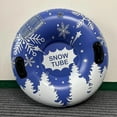 thumbnail image 3 of Byseng Snow Tube, 35.4 inch Inflatable Snow Sled for Kids and Adult with Handle, Winter Toys for Outdoor Sledding Snow Tube Sports, 3 of 6