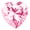 Silver, variant on 18K Gold Plated Butterfly Love Heart Necklaces for Women Girls CZ July Birthstone Pendant with Red Ruby Birthday Graduation Jewelry Gifts Teen Mom Her Adult Wife Kids Age Ideas