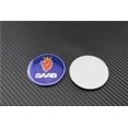 thumbnail image 3 of czcpp-4pcs 2.22inch Car Logo ABS Material Wheel Center Cap Sticker Wheel Emblem Badge Logo Stickers (fit SAAB Blue), 3 of 4