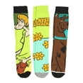 thumbnail image 5 of Bioworld Scooby-Doo! Socks Adult Mystery Machine Scooby Shaggy Character 3 Pack Mid-Calf Crew Socks, 5 of 5