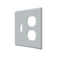 thumbnail image 2 of Deltana SWP4762U26D Modern Architectural 2 Gang Wall Switch Plate - Chrome, 2 of 3