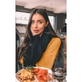 thumbnail image 4 of Women Sweaters-Oversized Chunky Knit Color Block Drop Shoulder Batwing Sleeve Pullover Sweater Tops, 4 of 7