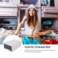 thumbnail image 4 of Homoyoyo Small Storage Containers Set for Home Organization, Rectangular Plastic Boxes for Kitchen, Office, and Closet, 4 of 8