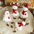 thumbnail image 5 of Christmas Pendant Cute Plush Angel Doll Tree Ornaments Figurine for Xmas Carnival Party Holiday Home Decorative Birthday Gift, 5 of 5