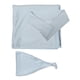 thumbnail image 2 of BRIGHTFUFU Manta envolvente para bebé con bufanda y gorro, conjunto de mantas suaves, gorros para recién nacidos, manta envolvente para el cuidado del recién nacido, gorro cálido para bebé., 2 of 8