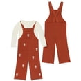 thumbnail image 3 of Modern Moments by Gerber Toddler Girl Casual Ruffle Top & Overall Set, 2-Piece, 12M -5T, 3 of 12