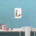 thumbnail image 2 of Letter L Floral Monogram Initial Home Business Office Sign, 2 of 4