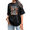 black1, variant on Women's Washed Black Tshirt Graphic Tees Shirts 2026 Glitter Bow Design Casual Tops S-2XL