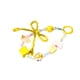 thumbnail image 2 of Correa de teléfono con cuentas multiusos con dibujos animados para mujer, pulsera para teléfono, cadena para teléfono Amarillo, 2 of 9