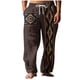 thumbnail image 2 of Pantalones largos para hombre, cintura elástica, transpirables, cómodos, suaves, informales, de playa, de poliéster., 2 of 5
