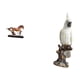 thumbnail image 5 of Figura de caballo,Figura coleccionable de caballo en miniatura,Adorno de caballo de resina,estatua de animal,decoración para el hogar,Figura de escritorio,Figura de loro para, 5 of 8