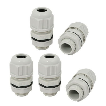 - Unique Bargains 5pcs M16x1.5mm Nylon 4 Hole Cable Gland Connector Joint for 4mm-6mm Wire Range