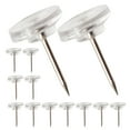thumbnail image 4 of Miangastore 100 Pcs Épingles à Pousser en Liège pour Bureau Épingle à Pousser Épingle de Dessin Épingle Murale Photo Bureau Épingles à Pousser Transparentes pour Bricolage, 4 of 8