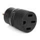 thumbnail image 2 of Conector macho a hembra de 125 V para tomas de corriente de EE. UU. Adaptador de cable de alimentación para RV de 30 A a 50 A, 2 of 8