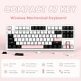 thumbnail image 3 of MAMBASNAKE x ATTACK SHARK M87 75% Wireless Gaming Keyboard, BT5/2.4G/Wired, 27 RGB Chroma Backlit, 3 of 9